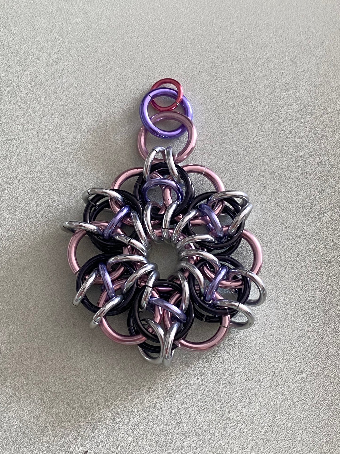 Chainmail Star Pendant