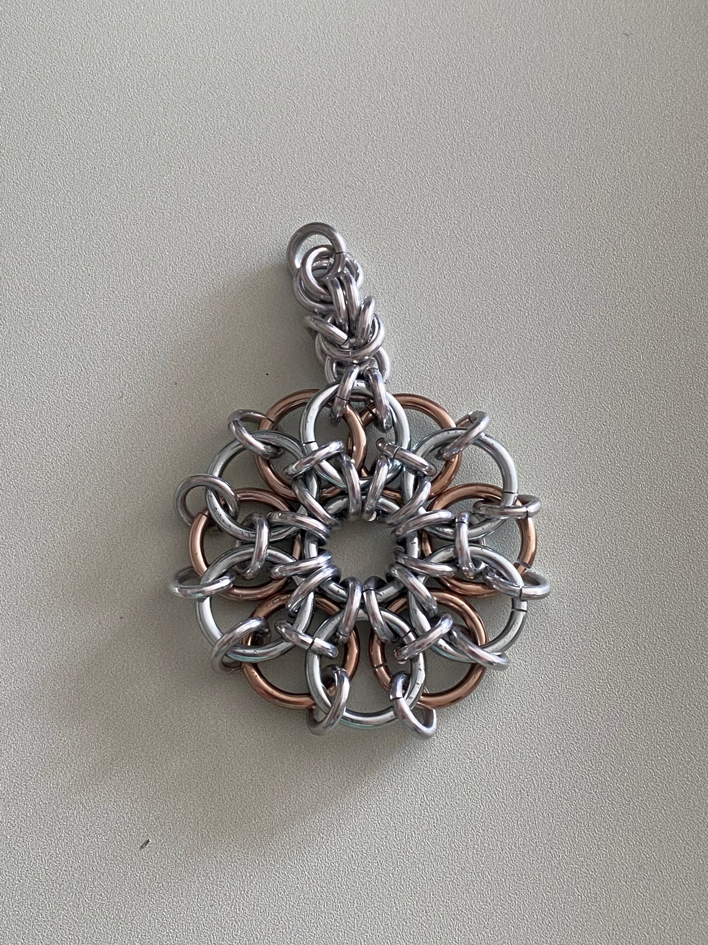 Chainmail Star Pendant